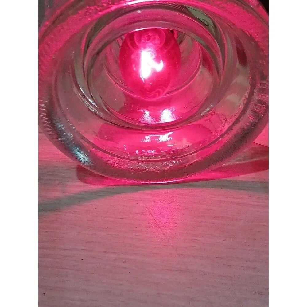 C7 5W Pink Box of 25 Replacement Bulbs Transparent 130v NOS Light Show Craft